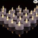 LED Tea Lights Candles- 50Pack Flameless Candles Realistic and Bright Flickering Long Lasting 200Hours for Holiday Celebration,Party, Home Decoration WarmWhite,Battery Operated by GreenHaven Gardens
