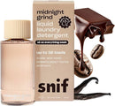 Snif Midnight Grind Laundry Detergent, Bold, Rich Espresso Scent, 64 Loads, Non-Irritating to Skin, Clean, Non-Toxic, Vegan, Cruelty Free, 16oz by TinyTreasures Baby Boutique