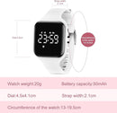 Kids Watches for Girls Boys Digital Sport Watch with Step Counter Pedometer Vibration Alarm Clock, No App Waterproof Fitness Tracker Kids Watch Boys Girls Teens Students Ages 5-16 by TinyTreasures Baby Boutique