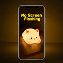 LOVERUIS Cute Night Light for Kids Cat Night-Light Baby Girl Squishy NightLight 1/3 Hour Timer Kitty Light Baby Dimmable Nursery Lamp Colorful Nightlight Gift for Kid Toddler Kawaii Bedroom (Kiki) by TinyTreasures Baby Boutique