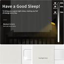 Easy-Going Blackout Curtains for Bedroom, Solid Thermal Insulated Grommet and Noise Reduction Window Drapes, Room Darkening Curtains for Living Room, 2 Panels (34x63 in, Ivory)
