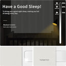 Easy-Going Blackout Door Curtains for Bedroom, Solid Thermal Insulated Grommet and Noise Reduction Window Drapes, Room Darkening Curtains for Living Room, 1 Panel (100x96 in, Ivory) by CozyNest Decor