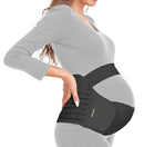 ChongErfei Maternity Belt, Pregnancy 3 in 1 Support Belt for Back/Pelvic/Hip Pain, Maternity Band Belly Support for Pregnancy Belly Support Band (L: Fit Ab 39.5"-51.3", Black) by TinyTreasures Baby Boutique