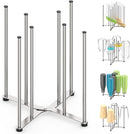 Reusable Bag & Bottle Drying Rack, Baby Bottle Drying Rack, Collapsible Cup Drying Rack for Glass, Mugs -Stainless Steel Countertop Organizer by TinyTreasures Baby Boutique