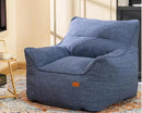 Bean Bag Chair for Adults, Comfy Tufted Bean Bag Chair Sofa with Armrests, Lazy Beanbag Chair with Foam Filler Stuffed Bean Bag Couch Sofa for Reading in Bedroom, Living Room and Dorms by CozyNest Decor