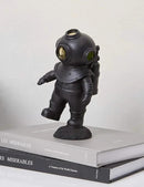 HAUCOZE Diver Figurine Decor Modern Statue Sculpture Table Centerpiece Polyresin 7.5 inch by CozyNest Decor