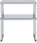 AmGood Double OverShelf Stainless Steel NSF - Many (30" Long x 12" Deep) by CozyNest Decor