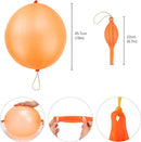 RUBFAC 36 Punch Balloons Punching Balloon Heavy Duty Party Favors For Kids, Bouncy Balls with Rubber Band Handle for Birthday Party, Goodie Bag, Stocking Stuffers for Kids by TinyTreasures Baby Boutique