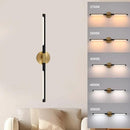 BONLICHT Bathroom Light Fixtures Over Mirror 24 Inch, 12W 350°Rotatable Dimmable 2700-5500K LED Wall Vanity Light Bar Black and Brushed Brass Modern Bathroom Vanity Lights picture and display lighting by CozyNest Decor