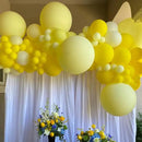 130pcs Yellow Balloons Different Sizes 18" 12" 10" 5" Party Latex Balloons for Boys Girls Birthday Baby Shower Gender Reveal Wedding Sunflower Party Decorations by CozyNest Decor
