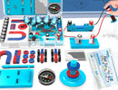 Science Magnets Experiment Set for Kids Electricity and Magnetism Kit for Students Stem Kit Physics Lab Basic Circuit Tools for Learning Starter by TinyTreasures Baby Boutique