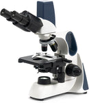 SWIFT Student Professional LED Binocular Compound Microscope with a Built-in 3MP Digital Camera,Siedentopf Head,Research-Grade,Mechanical Stage,Ultra-Precise Focusing,3W LED for Adults Lab by TinyTreasures Baby Boutique