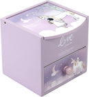 Girl Jewelry Box purple unicorn Tabletop Storage Box Little girl birthday christmas Gift kids jewelry box Organizer by TinyTreasures Baby Boutique