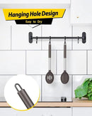 Pack of 2 Large Silicone Cooking Spoons,Non Stick Solid Basting Spoon,Heat-Resistant Kitchen Utensils for Mixing,Serving,Draining,Stirring (CHOCOLATE)