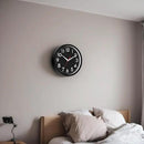 Wall Clock Small Analog 8 Inch Silent Non Ticking Battery Operated Modern Simple Decorative for Kitchen Office Bedroom Bathroom Living Room by CozyNest Decor