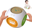 Bilingual Educational Baby Toy - Musical Learning Cube Baby Sensory Cube 6-in-1 with Lights Music for 6-18 Months, Toddler Activity Toy for Home Travel First Birthday Gift for 1 Year Old Boys Girls by TinyTreasures Baby Boutique
