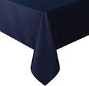 sancua Rectangle Tablecloth - 70 x 90 Inch - Stain and Wrinkle Resistant Washable Polyester Table Cloth, Decorative Fabric Table Cover for Dining Tables, Buffet Parties and Camping, Navy by CozyNest Decor