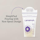 Lansinoh Breastmilk Storage Bags, 150 Count, Baby Essentials, Fast Freeze & Thaw Breast Milk Bags for Baby Bottle Feeding, Superior Strength & Stretch, 6 Ounce by TinyTreasures Baby Boutique