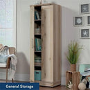 Sauder HomePlus Two Door Storage Cabinet/Pantry Cabinet, Pacific Maple Finish by CozyNest Decor