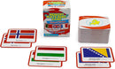 Menique Flags of Europe Memory Matching Game – 100 Cards (50 Pairs) with Flag, Country & Capital – Educational Geography Game for Kids and Adults by TinyTreasures Baby Boutique