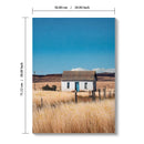 Farmhouse House Wall Art Canvas Print by HouseOfZazla