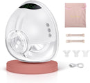 Lulia Breast Pump Hands Free, Wearable Breastfeeding Pump, 4 Modes & 9 Levels, Portable, Painless, Low Noise, BPA Free, Electric Breast Pump with 17/19/21/24MM Flange(1 Pack) by TinyTreasures Baby Boutique