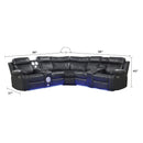 Lacrosse - Power Reclining Sectional Sofa