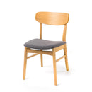 Dining Chairs With Cushioned Seat (Set of 2)
