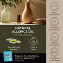 Gya Labs Allspice Essential Oil for Diffuser & Skin - 0.34 Fl Oz - 100% Pure Natural Allspice Oil for Skin, Homemade Items & Candle Making Scent by CozyNest Decor