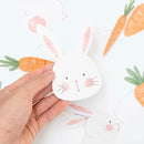 Cheerland Bunny Garland Party Decorations Cute Rabbit Carrot Banner Hanging Streamer for Girls Kids Birthday Baby Shower Classroom Home Office Decor Easter Garden Animal Tea Parties Supplies 2pcs by CozyNest Decor