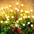 Solar Lights Outdoor Waterproof, 2 Packs 16LED, Solar Garden, Patio, Garden Decor, Patio Decor, Firefly Outdoor, Unique Gifts for Women, Gifts for Grandma by CozyNest Decor