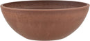 PSW M20TC Pot Collection Shallow Garden Bowl Planter for Succulents, Bonsai, Fairy Gardens, Herbs, 8-inch, Terra Cotta Color by GreenHaven Gardens