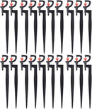 Irrigation Sprinkler, 20Pcs G-Type 360 Degree Sprinkler Nozzle Plants Watering Spray Nozzle Lawn Watering Dripper System