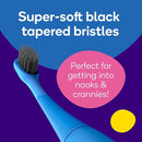 Burst Kids & Toddlers Electric Toothbrush (Blue) | Soft Bristles | Two Minute Timer | Rechargeable Battery | Easy-Grip Silicone Handle | 2 Modes for Healthy Smiles | Ages 3+ by TinyTreasures Baby Boutique