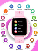 Kids Smart Watch Girls Boys, Smart Watch for Kids Gifts for 4-16 Years Old with Sleep Mode 19 Sports Mode Pedometer Birthday Gift for Boys Girls by TinyTreasures Baby Boutique