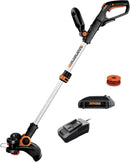 Worx String Trimmer Cordless GT3.0 20V PowerShare 12" Edger & Weed Trimmer (1) Battery & Charger Included WG163.8 by GreenHaven Gardens