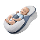 Baby Lounger Pillow, Adjustable Strap Incline Cushion for Breastfeeding & Bottle Time for Tummy Play by TinyTreasures Baby Boutique