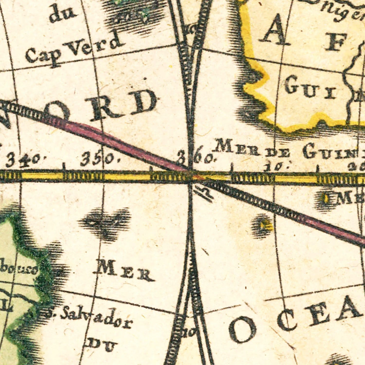 Vintage World Map 1717, photo 2 of 5
