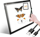 Light Box Drawing Pad A3, Tracing Board with Type-C Charge Cable and Brightness Adjustable for Artists, AnimationDrawing, Sketching, Animation, X-ray Viewing (A3-S) by TinyTreasures Baby Boutique