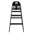 Stager Direct, Seating Ready-to-Assemble Restaurant Wood Bar Height High Chair, Baby Highchairs, Durable Dining Feeding Chair with Steps, High Chairs for Babies and Toddlers, (n 02) by TinyTreasures Baby Boutique