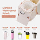 Universal Stroller Organizer with Cup Holders, Detachable Wristlet | Fits All Strollers | Stroller Diaper Bag Organizer with Phone Pocket, Insulated Bottle Holder & Storage Compartments by TinyTreasures Baby Boutique