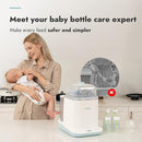 Papablic Bottle Washer Pro, Bottle Washer & Sterilizer & Dryer, 4-in-1 Bottle Washer Sanitizer for Bottles, Pump Parts, & Baby Essentials - Quick & Clean with 60 Detergent Tablets by TinyTreasures Baby Boutique