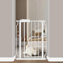 Fairy Baby Small Narrow Baby Gate for Doorways Stairs Hallway 25-27 Inch Wide, Pressure Mounted Walk Through Gates, Indoor Safety Child Gates for Kids or Pets by TinyTreasures Baby Boutique