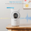 ieGeek Baby Monitor with 2 Cameras, Split-Screen Video Baby Monitor with Audio and 1080P Camera 4.3" Screen - Night Vision, Two-Way Talk, Cry & Motion Detection, Pan-Tilt-Zoom via Screen and Free APP by TinyTreasures Baby Boutique