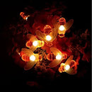 Remote Bee String Lights, 19.5Ft 40 Led Bee Shape Fairy String Lights Battery Operated String Lights for Garden, Patio, Lawn Decoration with Remote Control(Warm White) by GreenHaven Gardens