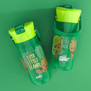 Zak Designs Harmony Marvel Groot Water Bottle for Travel or At Home, 18oz Recycled Plastic is Leak-Proof When Closed with Straw Lid and Carry Handle, 2-Pack (Groot) by TinyTreasures Baby Boutique