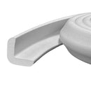 Kidkusion Baby Proof Edge Guards for Safety | Made in The USA | 44 Feet | Off White | Edge Protectors for Furniture, Tables, Fireplaces | Heavy Duty Tape Included by TinyTreasures Baby Boutique