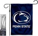 College Flags & Banners Co. Penn State Nittany Lions Garden Banner Flag with Stand Pole Holder by GreenHaven Gardens
