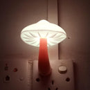 AUSAYE 2 Pack Sensor LED Night Light Plug in NightLight Energy Saving Wall Lamp Mushroom Night Lights for Bedroom, Bathroom,Toilet,Hallway,Kitchen,Kids,Adults Warm White by TinyTreasures Baby Boutique