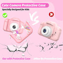 Upgrade Kids Camera for Girls, Christmas Birthday Gifts for Boys, 1080P HD Selfie Digital Video Camera for Toddlers, Cute Portable Little Girls Boys Gifts Toys for 3 4 5 6 Years Old by TinyTreasures Baby Boutique